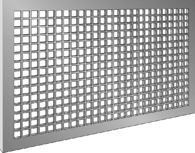 Architectural Lattice Grilles LG750-12x4